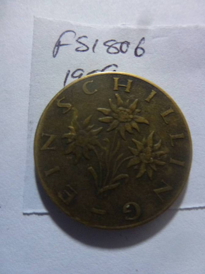 1959 Austria 1 schilling