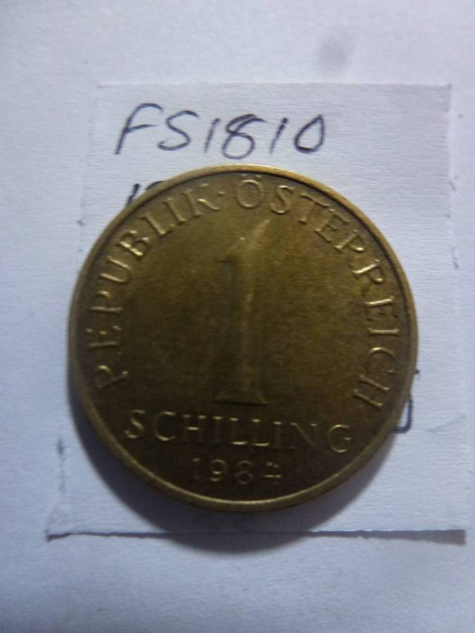 1984 Austria 1 schilling