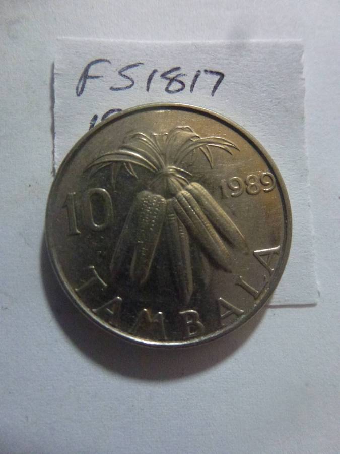 1989 Malawi 10 tambala