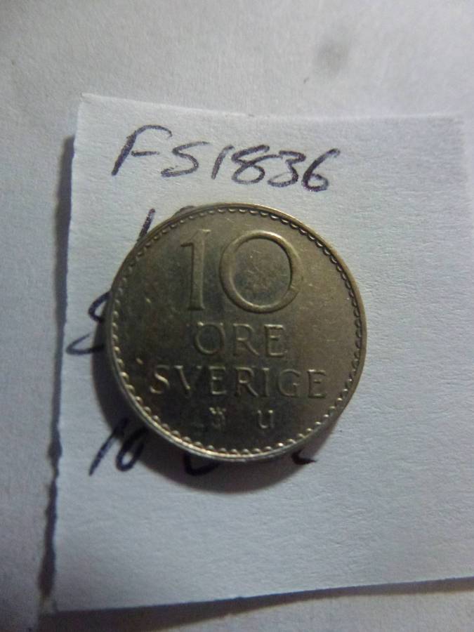 1973 Sweden 10 ore