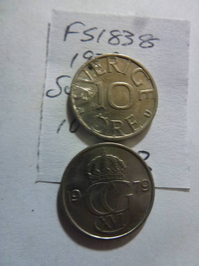 1979 Sweden 10 ore
