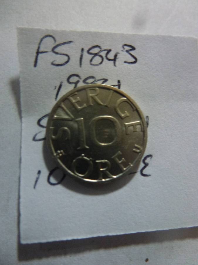 1984 Sweden 10 ore