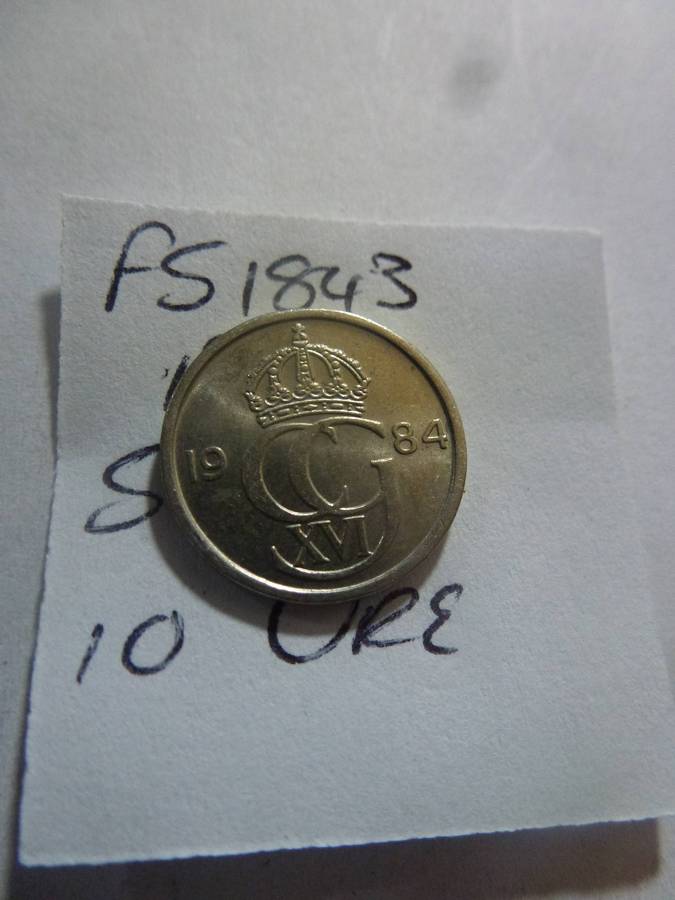 1984 Sweden 10 ore