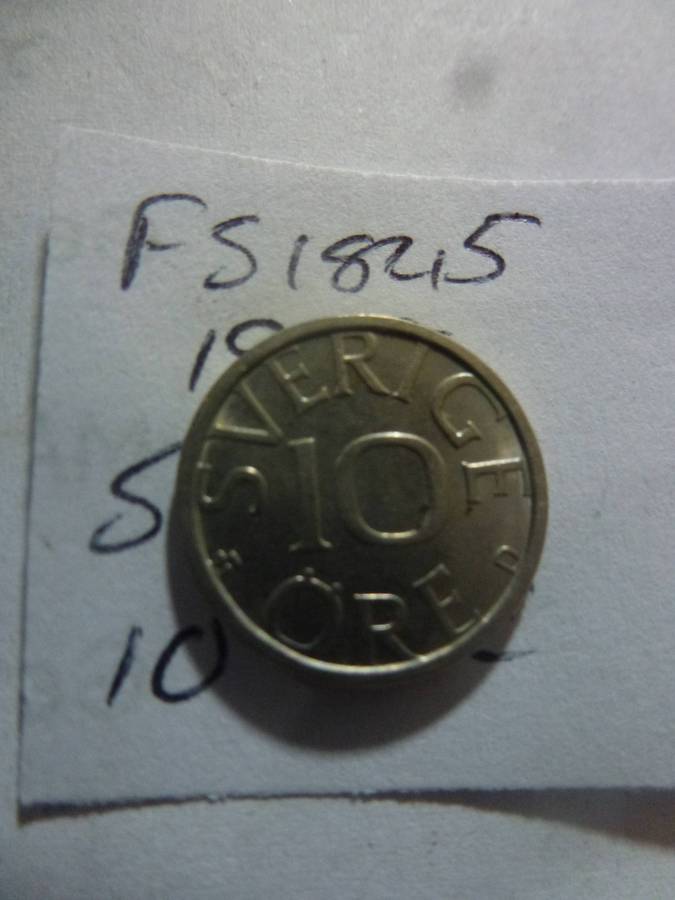 1988 Sweden 10 ore
