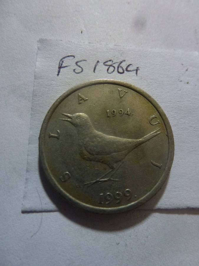 1999 Croatia 1 kuna