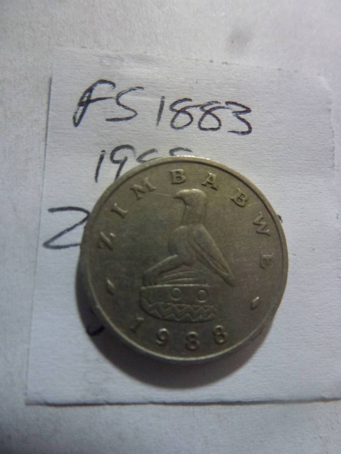 1988 Zimbabwe 5 cent