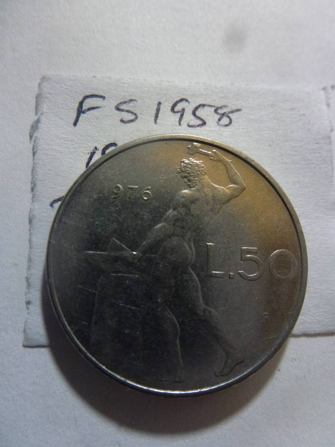 1976 Italy 50 lire