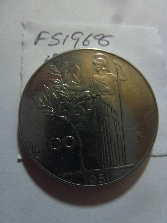 1981 Italy 100 lire