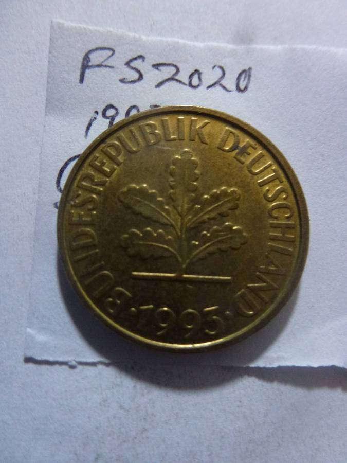 1993 Germany 10 pfennig