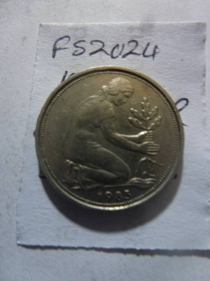 1983 Germany 50 pfennig
