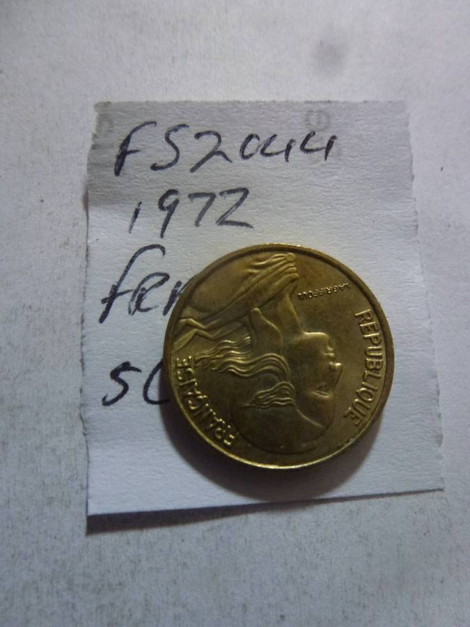 1972 France 5 centimes