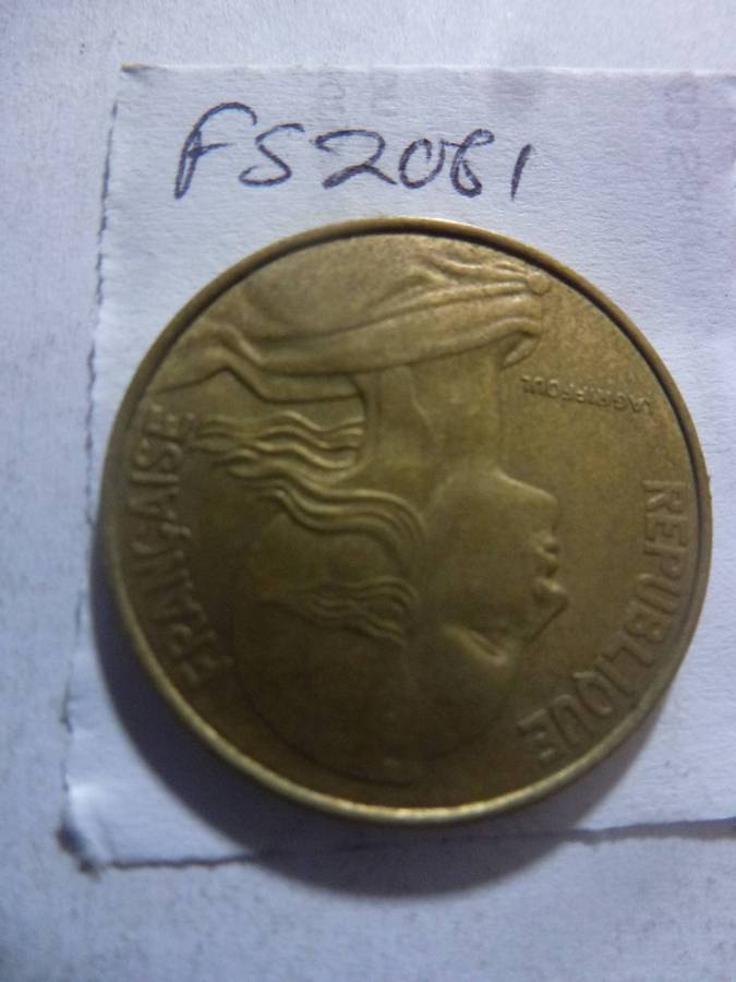 1973 France 20 centimes