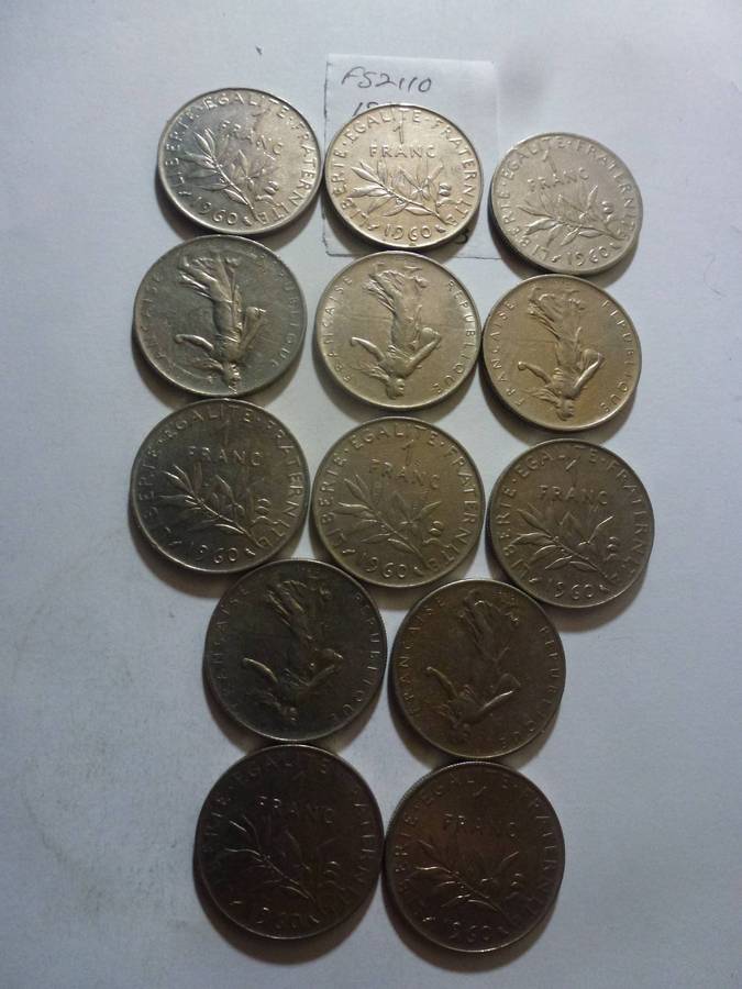 1960 France 1 franc