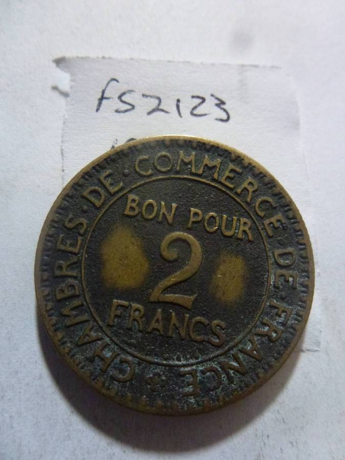 1923 France 2 franc