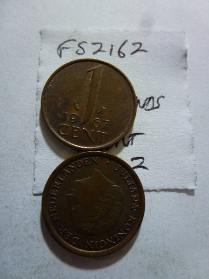 1967 Netherlands 1 cent