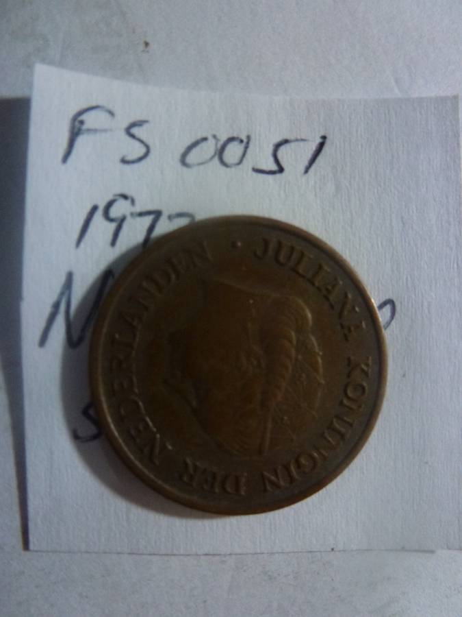 1972 Netherlands 5 cent