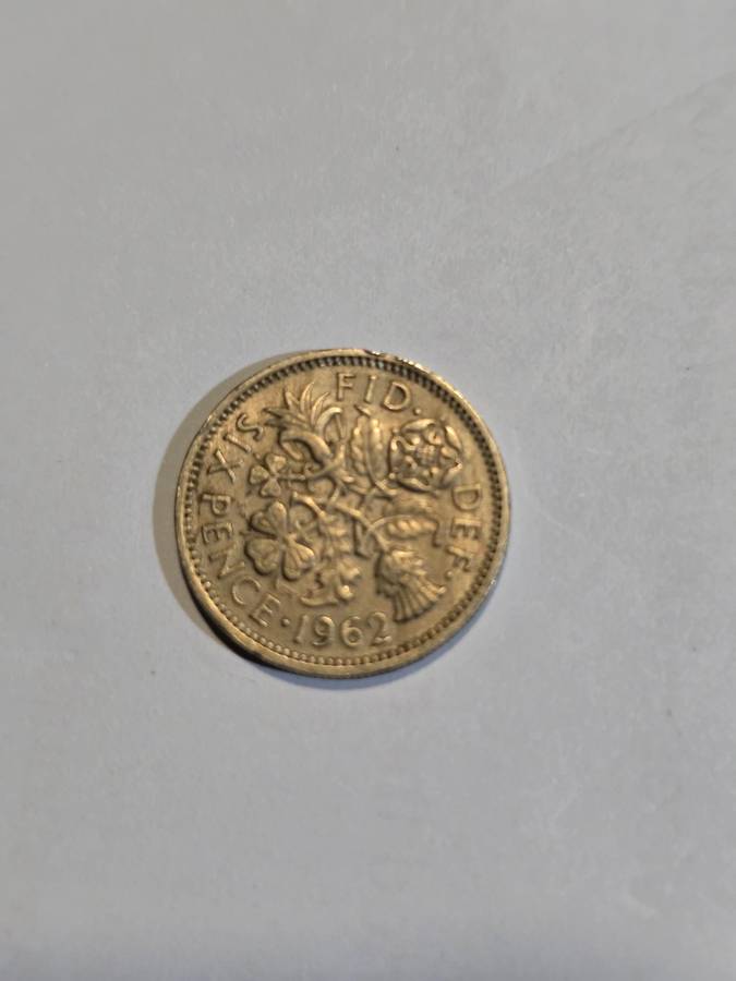 UK 6 Pence 1962