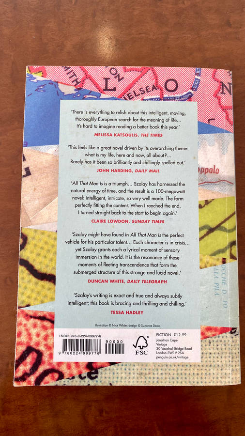 All That Man Is by David Szalay