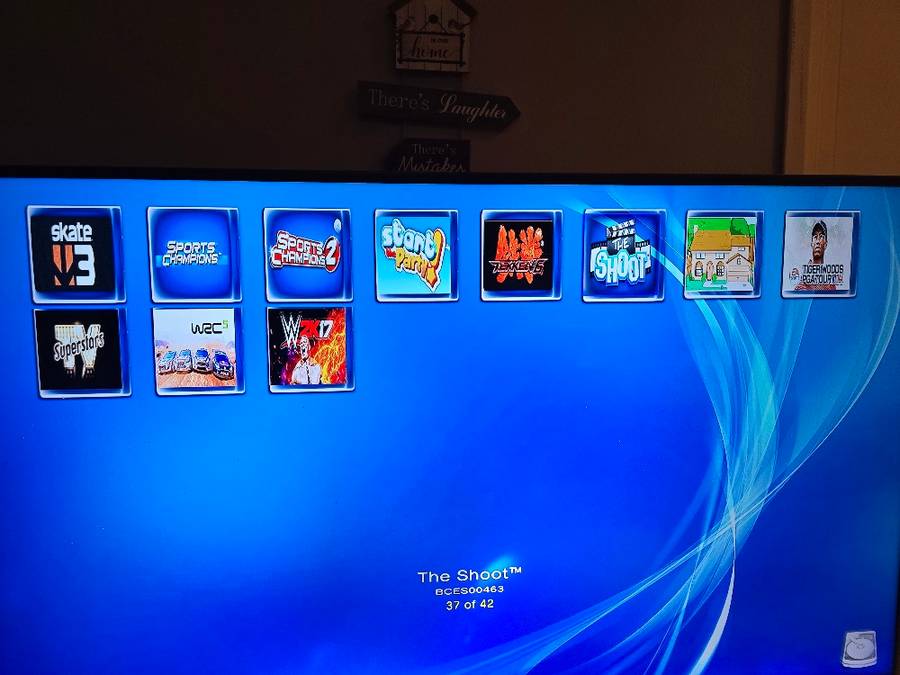 PlayStation 3 500g CFW PS Move and 37 games