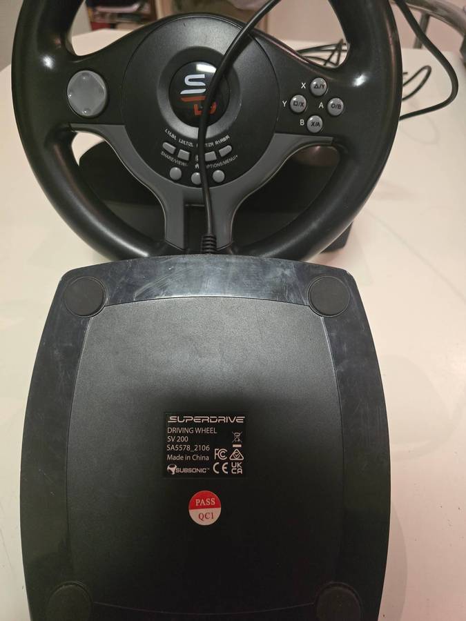 Gaming Steering Wheel & Pedal Sets  Superdrive