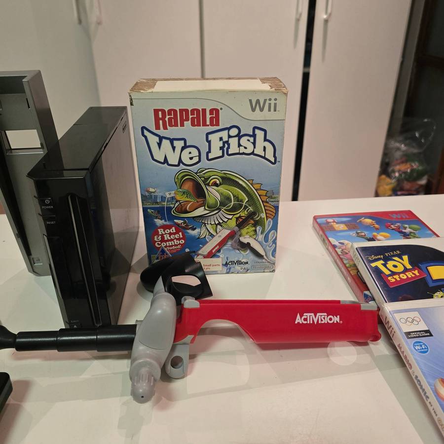 NINTENDO WII RAPALA WE FISH