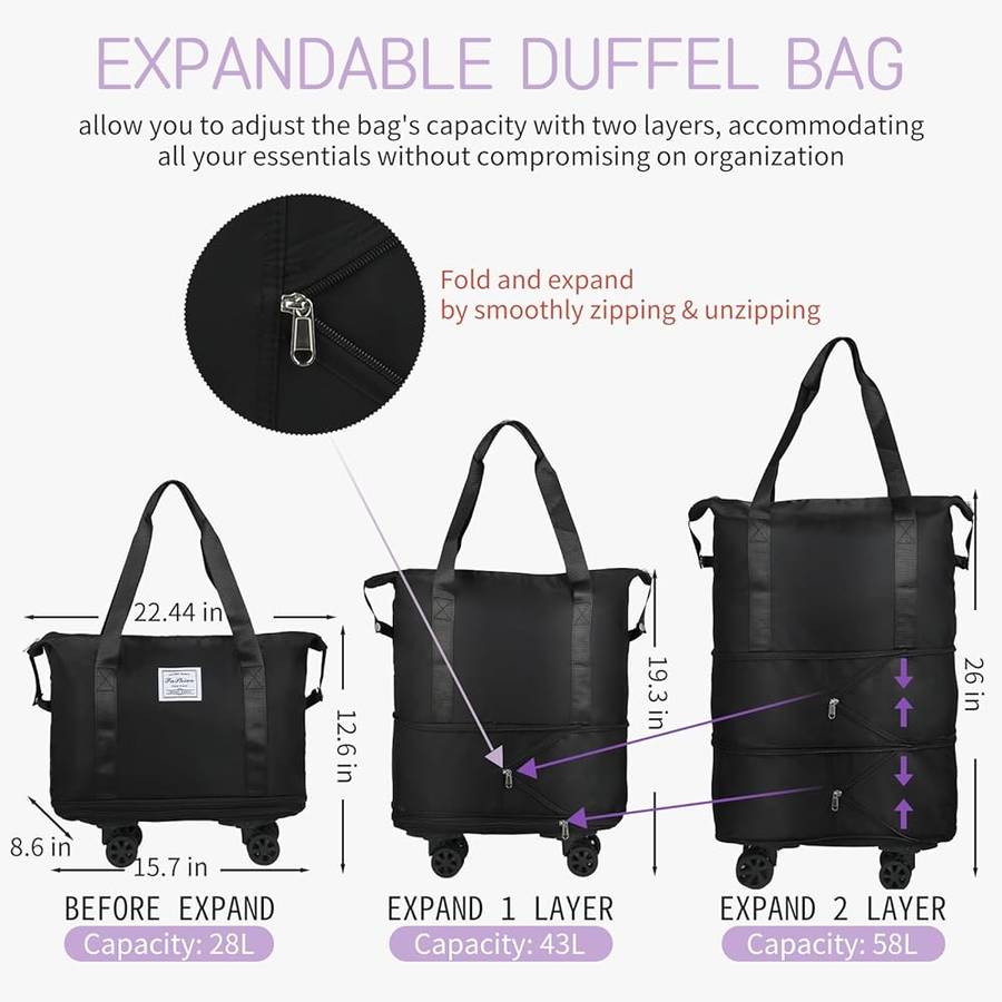 Folding Waterproof Large Capacity Travel Bag