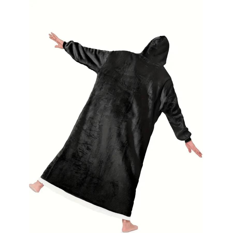 Unisex Pajamas Hooded Warm Robe