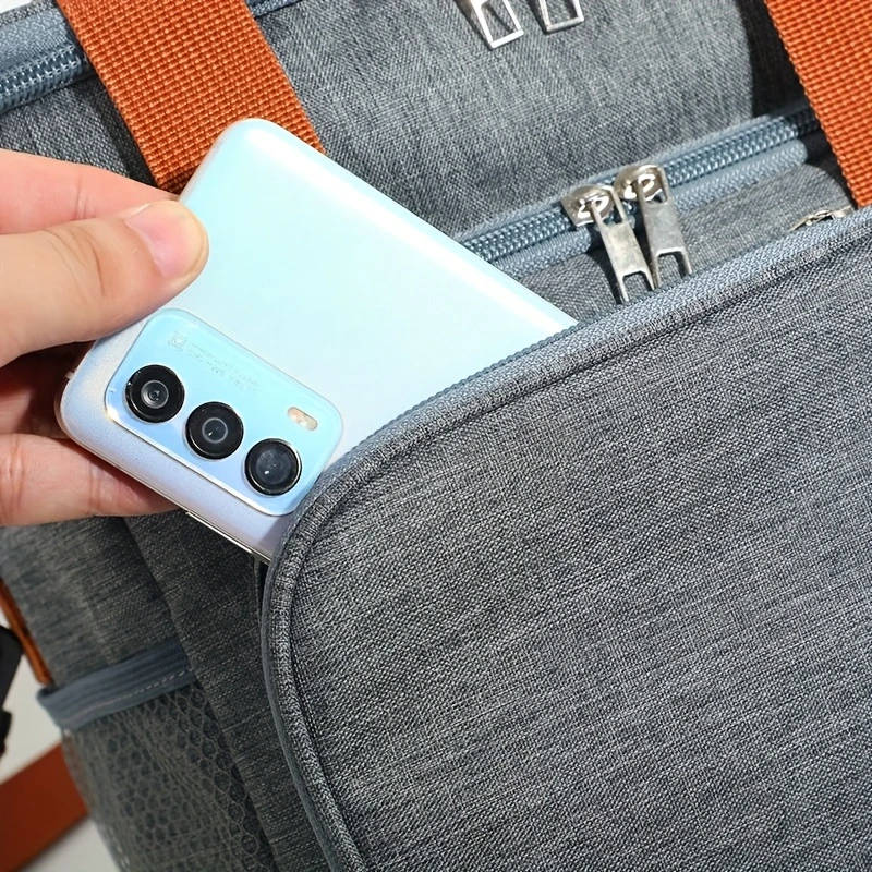 Insulated Lunch Bag for Picnics Leakproof, Thick Thermal Cooler Bag Has Adjustable Shoulder Strap