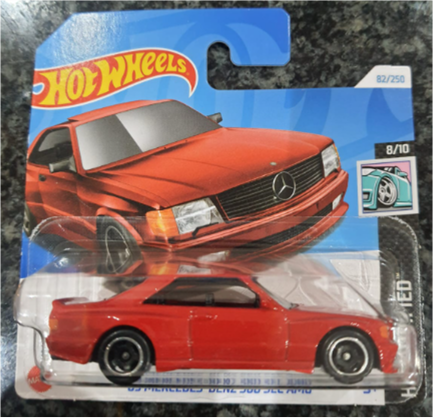 HOT WHEELS 89 MERCEDES BENZ 560 SEC AMG