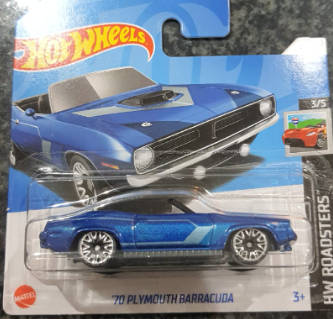 HOT WHEELS '70 PLYMOUTH BARRACUDA