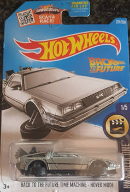 HOT WHEELS BACK TO THE FUTURE TIME MACHINE HOVER MODE