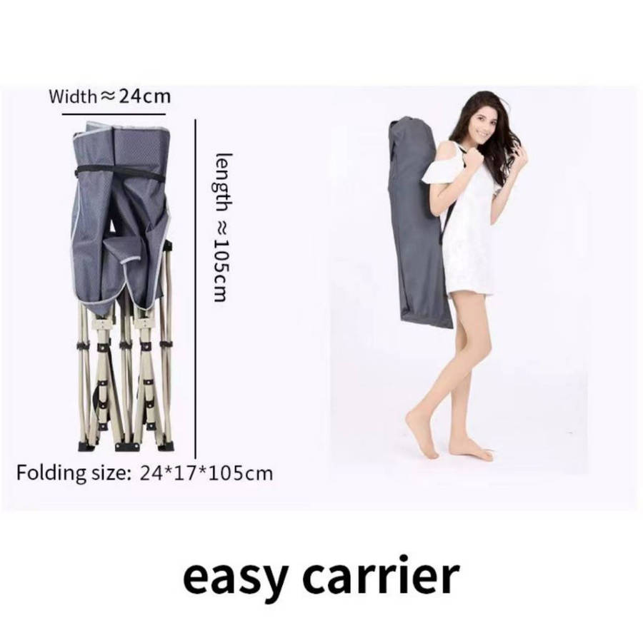 Folding deck chair suitable for outdoor beach camping chaise lounge chair