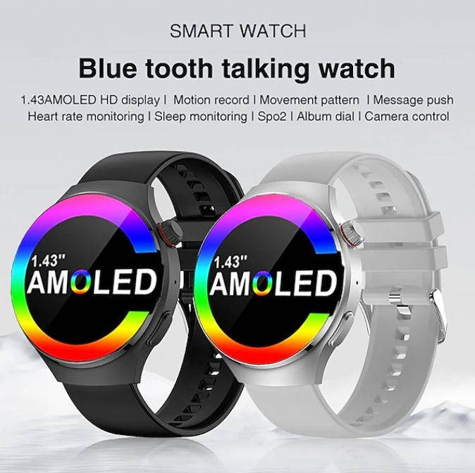 GW56 Pro Smart Watch - Black