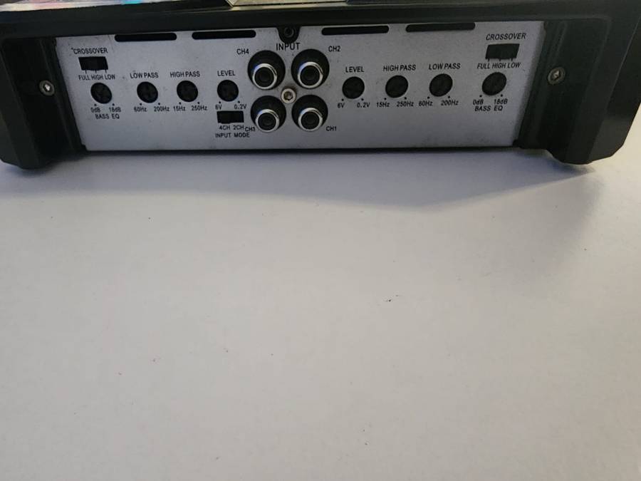 Powerbass PWR-3600 4 Channel 3600W Car Amplifier