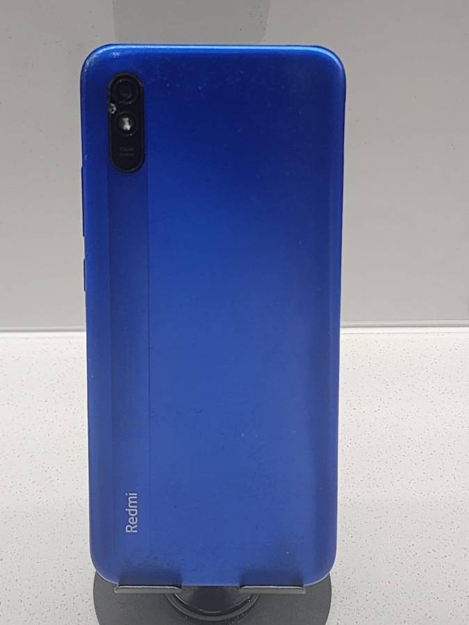 Xiaomi Redmi 9A (Blue)  Used  Read Description  No Box  Broken Camera Glass  New Charging Cable