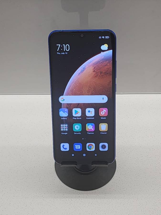 Xiaomi Redmi 9A (Blue)  Used  Read Description  No Box  Broken Camera Glass  New Charging Cable