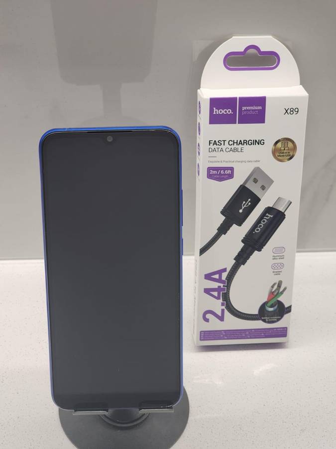 Xiaomi Redmi 9A (Blue)  Used  Read Description  No Box  Broken Camera Glass  New Charging Cable