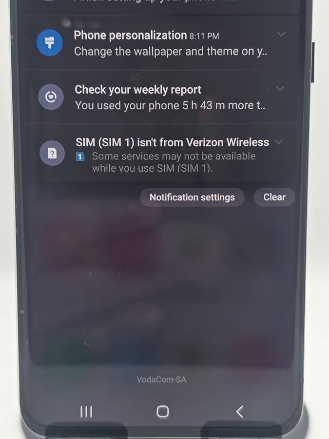 Samsung Galaxy S20 5G UW  128GB  Cosmic Gray  Unlocked