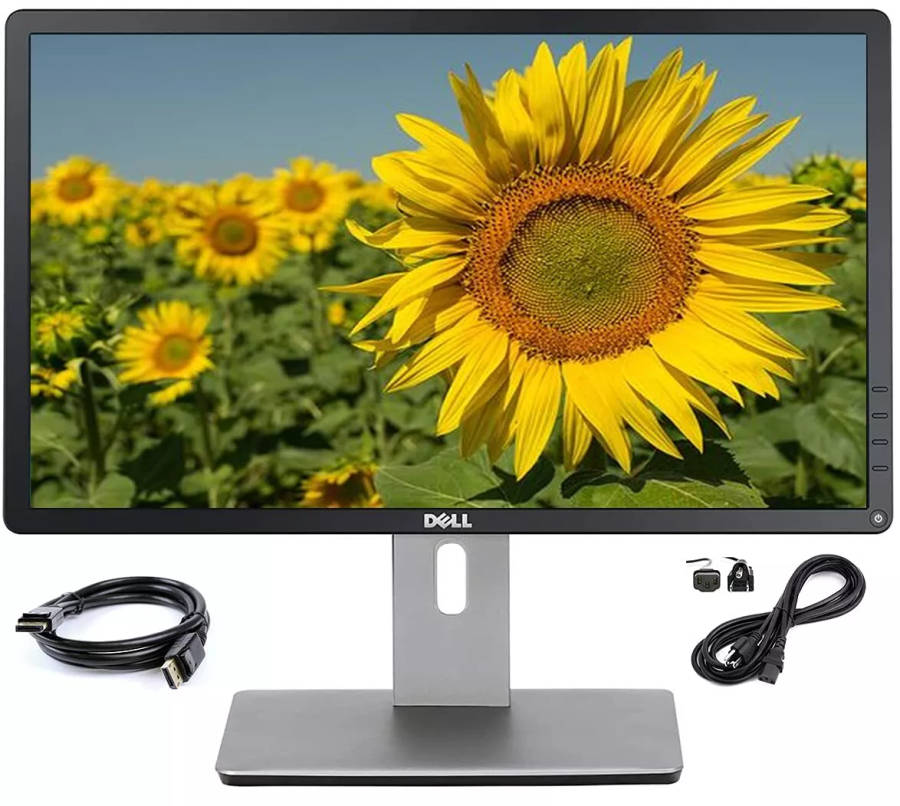Dell P2014HT Widescreen 20 inch LED Monitor, VGA, Display Port, DVI, 16.7 free power and vga
