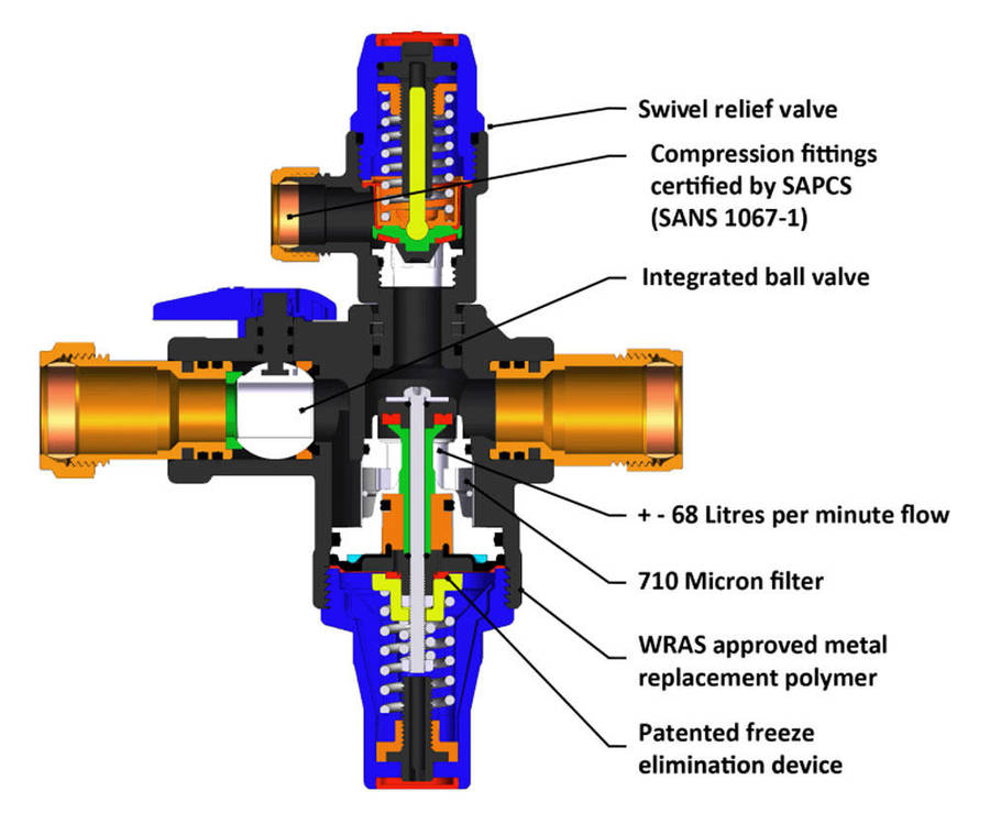 Advanced Valves 400kpa Pressure Control Valve 22m Hypa Flo