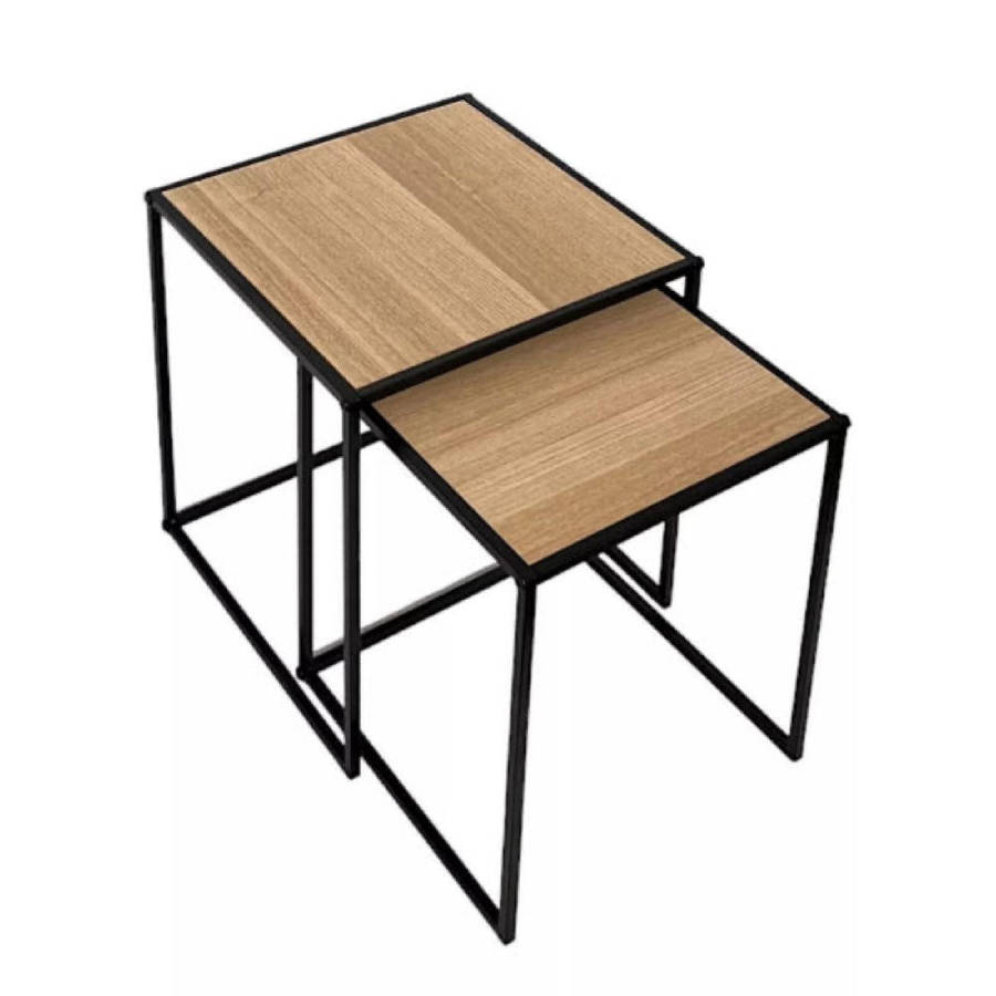 2 Piece Nesting Side Coffee Table