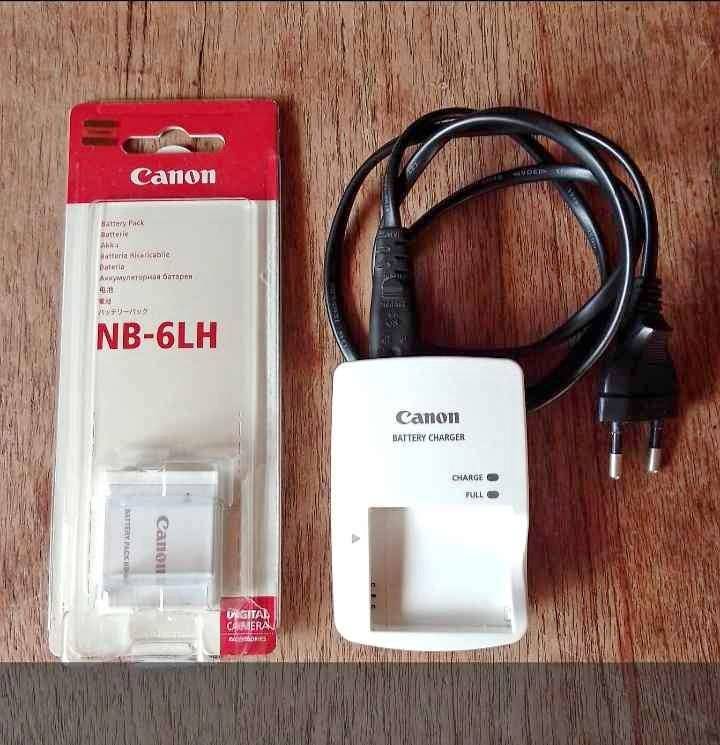 Canon battery and charger