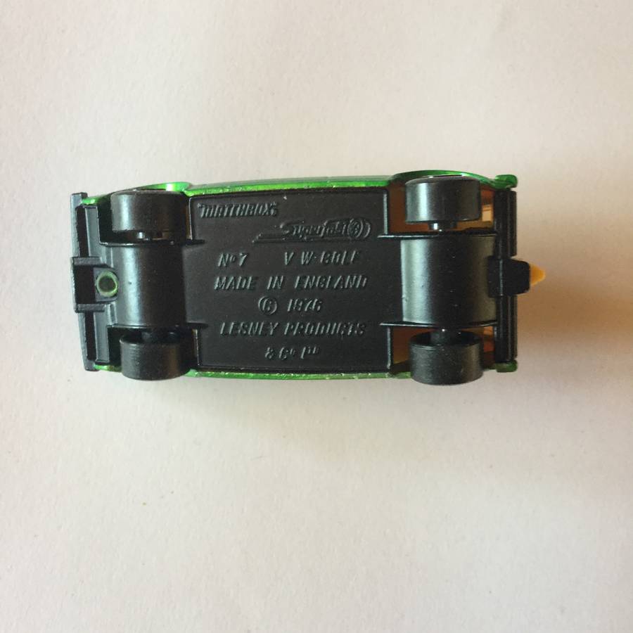 VW Golf Green - Vintage 1976 Matchbox No 7