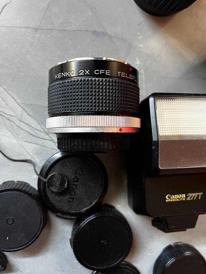 Canon Zoom Lens Camera Lens Telephoto"UNTESTED"