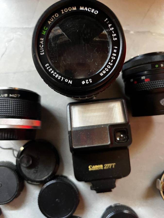 Canon Zoom Lens Camera Lens Telephoto"UNTESTED"