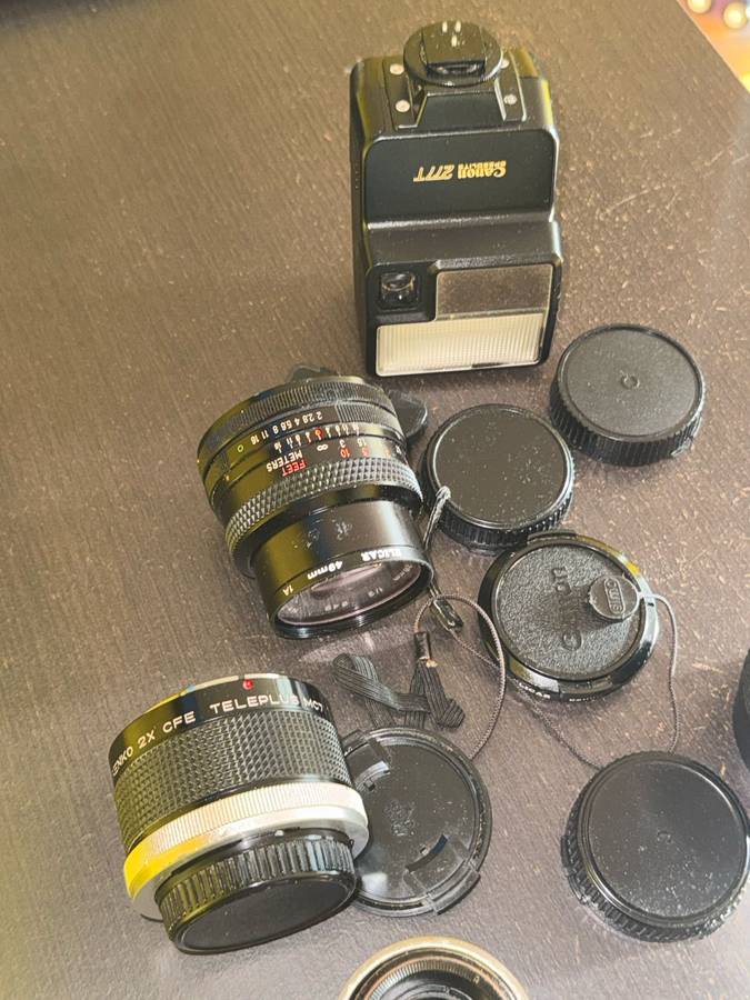 Canon Zoom Lens Camera Lens Telephoto"UNTESTED"