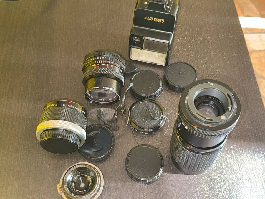Canon Zoom Lens Camera Lens Telephoto"UNTESTED"