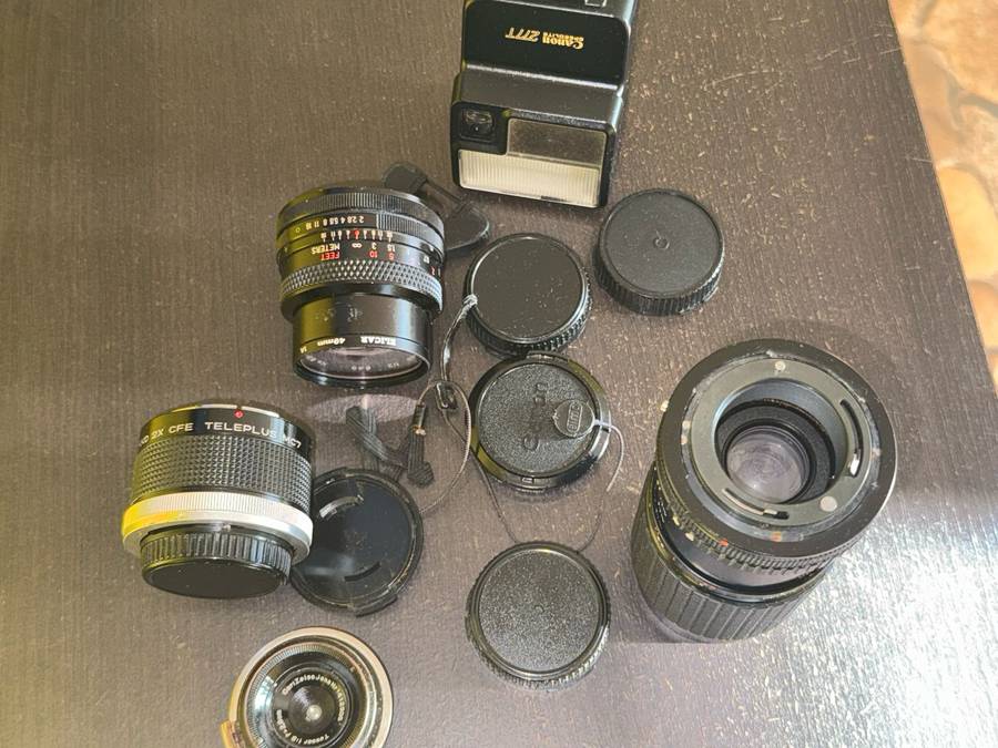 Canon Zoom Lens Camera Lens Telephoto"UNTESTED"