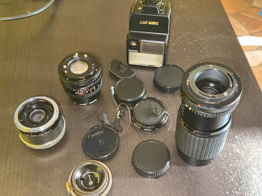 Canon Zoom Lens Camera Lens Telephoto"UNTESTED"