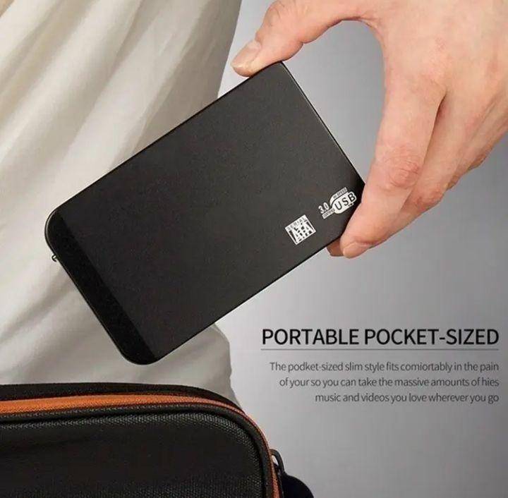 High speed 4tb Silver external SSD 3.1 hard drive type C